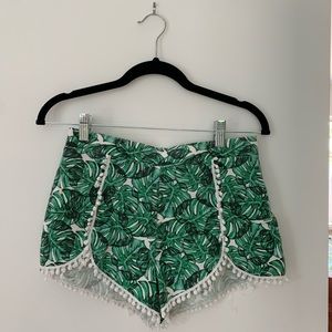 Tropical Print Cute Pattern Shorts